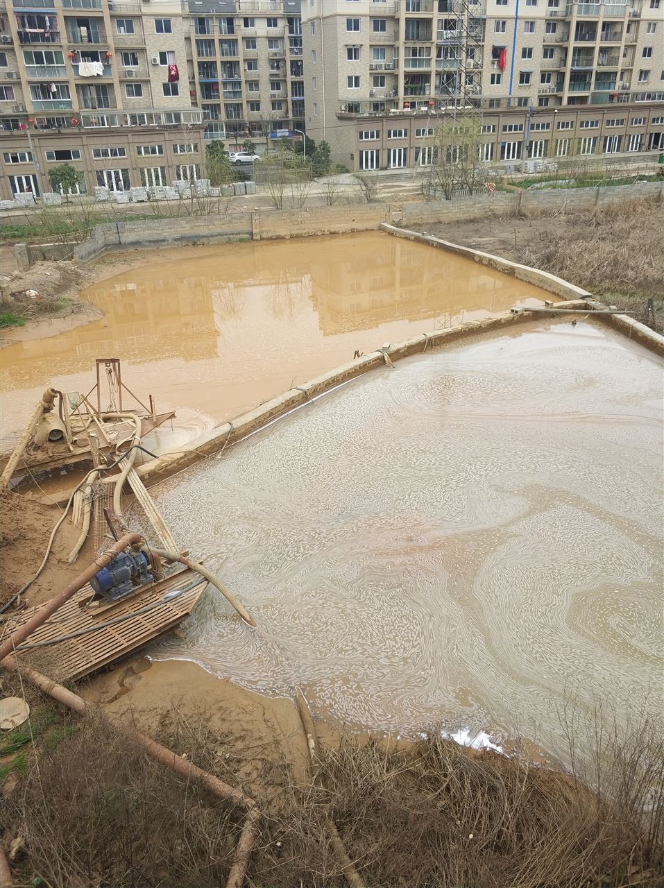理塘沉淀池淤泥清理-厂区废水池淤泥清淤